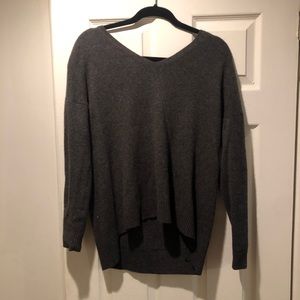 Gray Cashmere Sweater